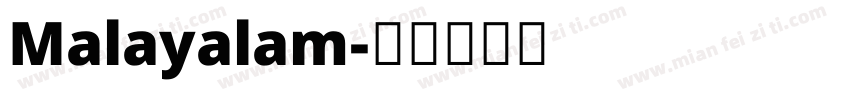 Malayalam字体转换