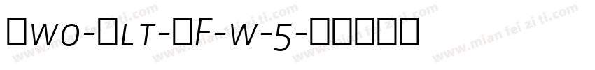 Zwo-Alt-LF-w-5字体转换