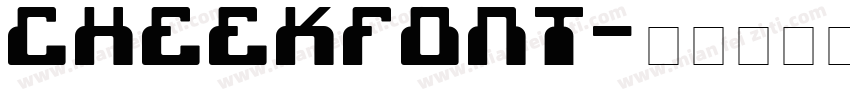 CheekFont字体转换
