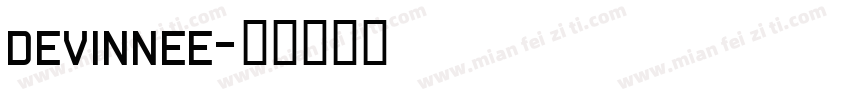 devinnee字体转换