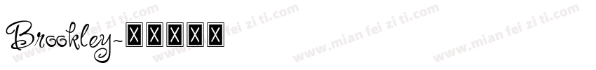 Brookley字体转换