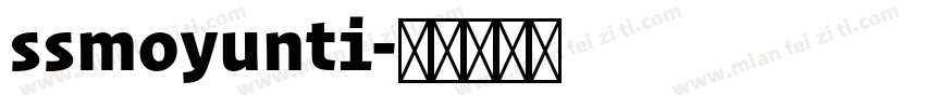 ssmoyunti字体转换