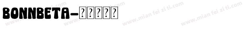 BonnBeta字体转换