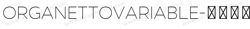 OrganettoVariable字体转换