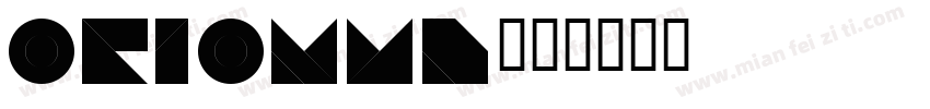 OrionMD字体转换