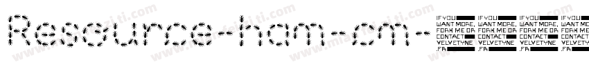 Resource-han-cn字体转换