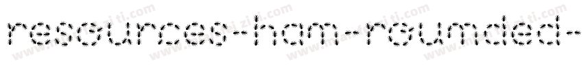 resources-han-rounded-cn-normal字体转换