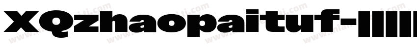 XQzhaopaituf字体转换