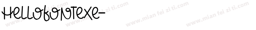 HelloFontexe字体转换