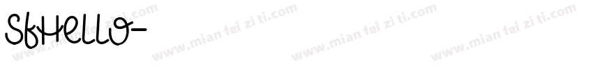 SFHello字体转换