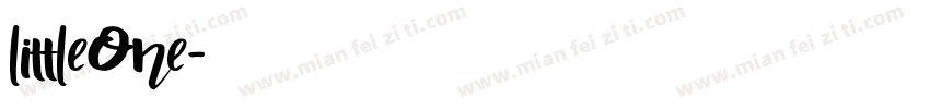LittleOne字体转换