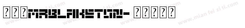 查字体MrBlaketon字体转换