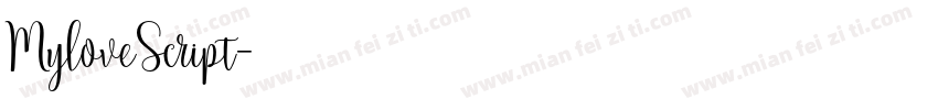 MyloveScript字体转换