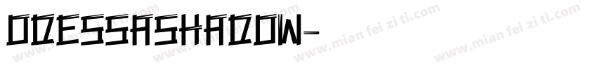 OdessaShadow字体转换