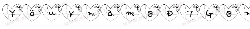 YournameD7GeneralHa字体转换