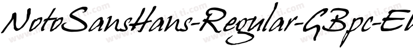 NotoSansHans-Regular-GBpc-EUC-H字体转换