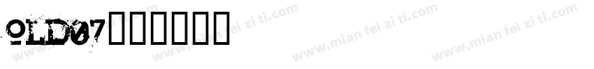 old07字体转换