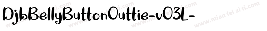 DjbBellyButtonOuttie-vO3L字体转换