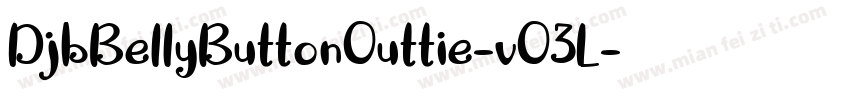 DjbBellyButtonOuttie-vO3L字体转换
