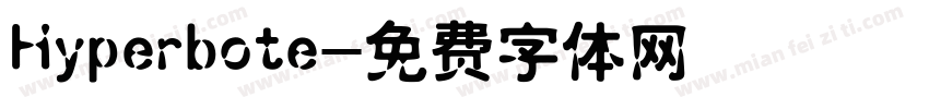 Hyperbote字体转换
