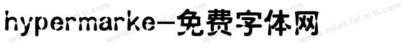 hypermarke字体转换