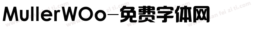 MullerWOo字体转换