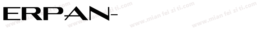 ERPAN字体转换