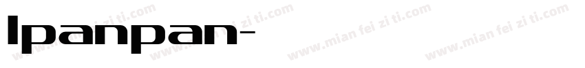 lpanpan字体转换
