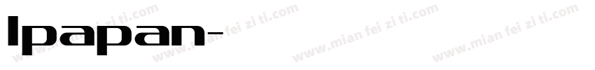 lpapan字体转换