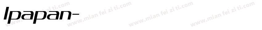 lpapan字体转换