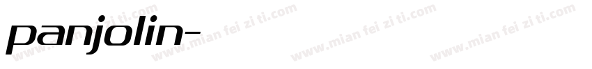 panjolin字体转换