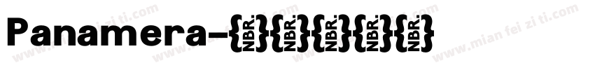 Panamera字体转换