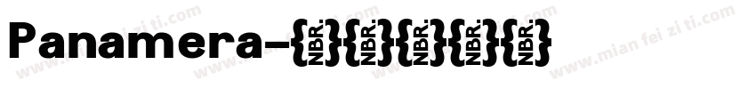 Panamera字体转换