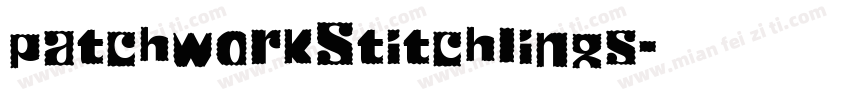 patchworkStitchlings字体转换
