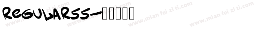regular55字体转换