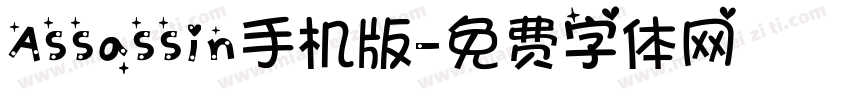 Assassin手机版字体转换