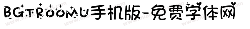 BGTR00MU手机版字体转换