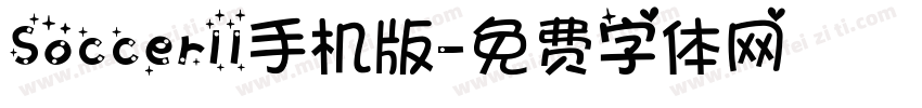 SoccerII手机版字体转换