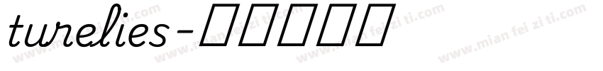 turelies字体转换