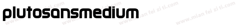 plutosansmedium字体转换