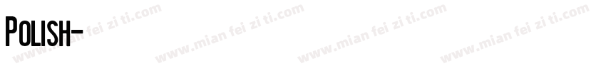 Polish字体转换