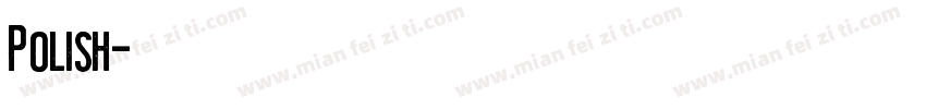 Polish字体转换