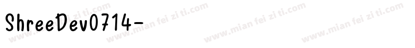 ShreeDev0714字体转换