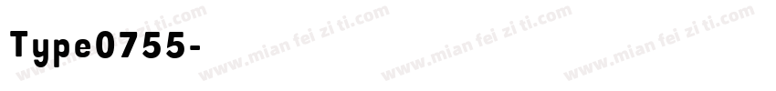 Type0755字体转换