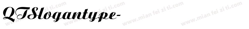 QTSlogantype字体转换