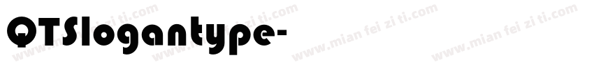 QTSlogantype字体转换