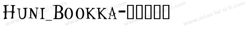 Huni_Bookka字体转换