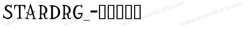 STARDRG_字体转换