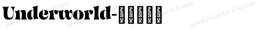 Underworld字体转换