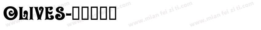 olives字体转换